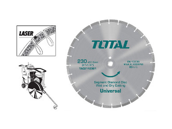 405MM ĐĨA CẮT NHỰA ĐƯỜNG - TOTAL TAC2164051