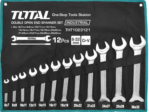 Bộ Cờ Lê Hai Miệng - Total THT1023121